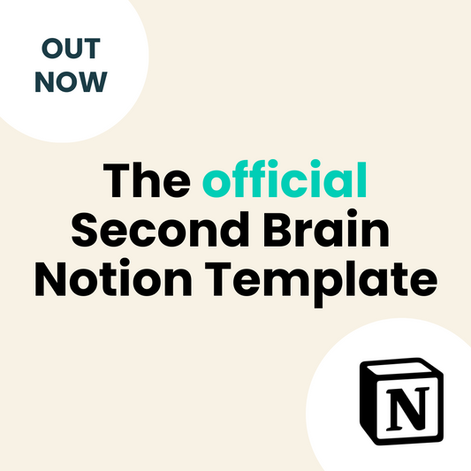 The Second Brain Notion Template